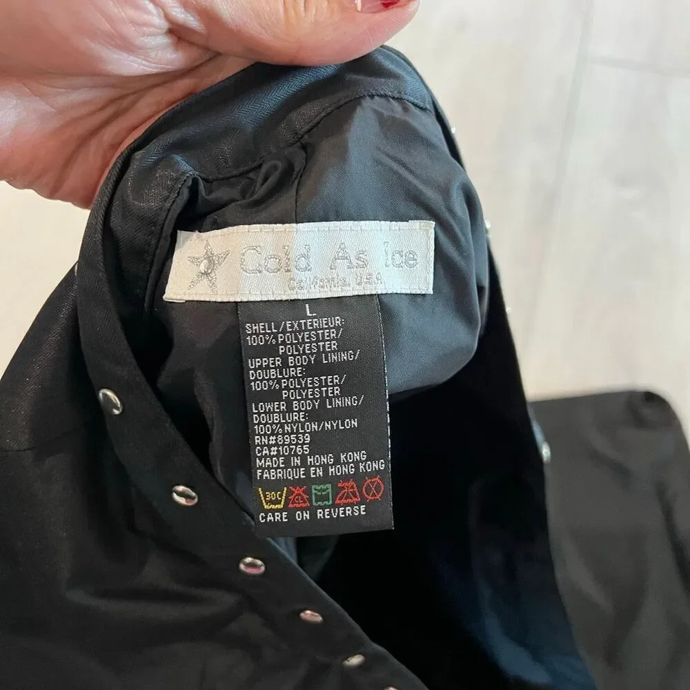 Cold of ice women’s black pants size L